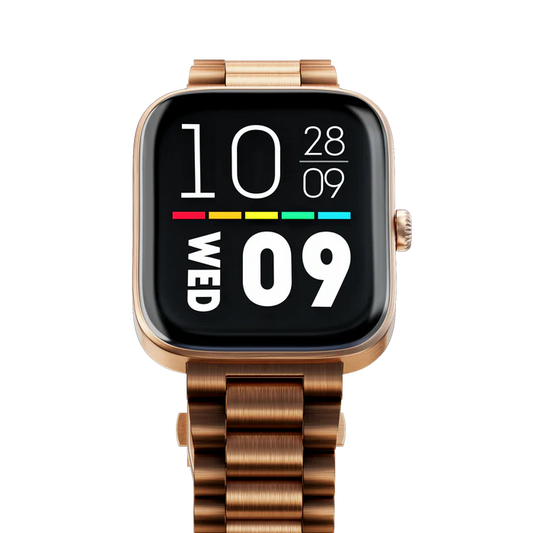 Meta Smartwatch 1.83" HD Display | Stainless Steel Body