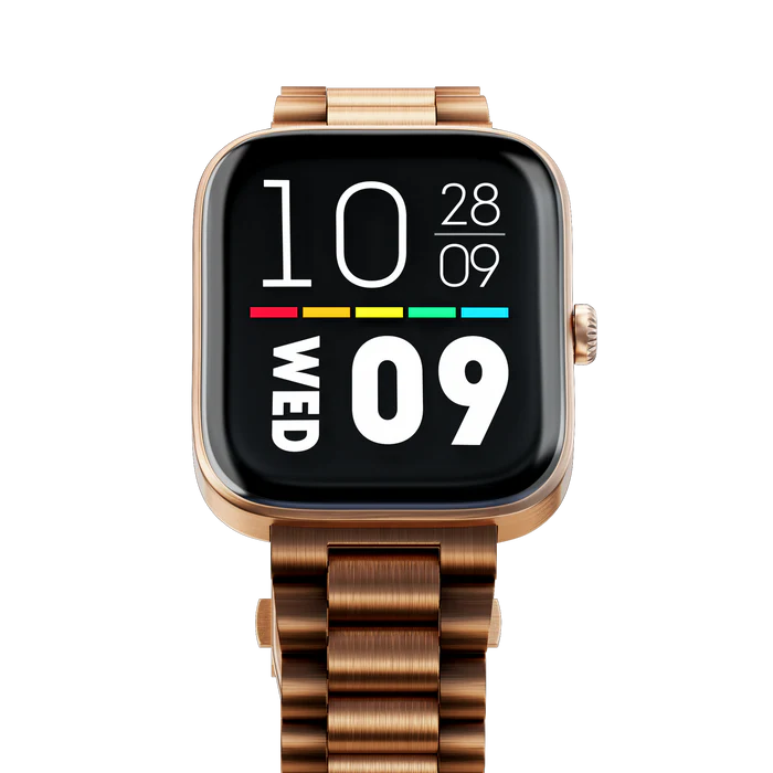 Meta Smartwatch 1.83" HD Display | Stainless Steel Body